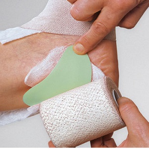 KOMPREX FOAM RUBBER BANDAGE - 8CM x 1M X 5MM